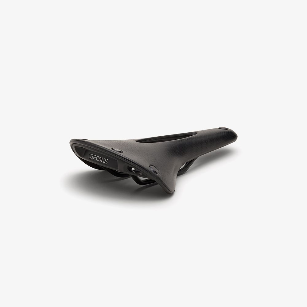 Brooks Saddle C17 Carved All Weather Black