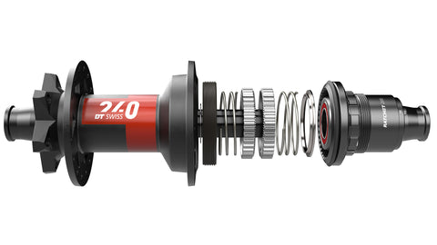 DT Swiss Rear Hub 240s Boost DBIS 12x148mm 32 Hole 6Bolt XD RED LTD