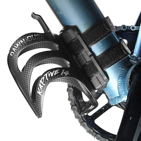 Dawn To Dusk Bottle Cage Bear Hug Mount v2 Velcro Anywhere