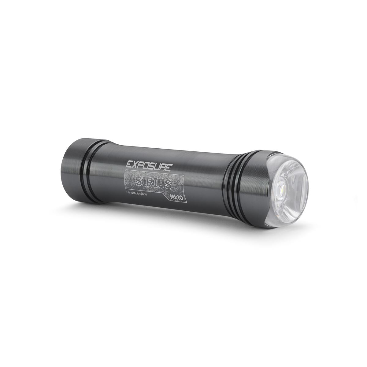 Exposure Front Light Sirius MK10 900 Lumens Gun Metal Black