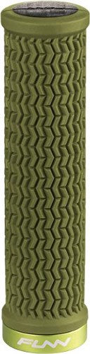 FUNN Grips - Holeshot - One Sided Lock - Triple Fin - 30.5mm - Olive Green
