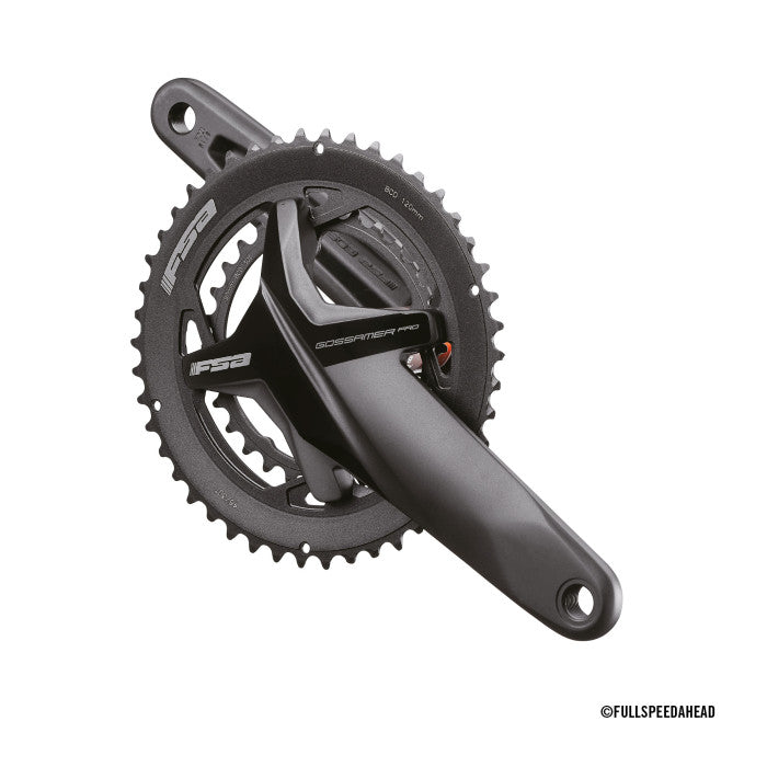 Pédalier FSA Gossamer Pro 2x 50/34T 170mm - BB386EVO - Noir (Neuf)