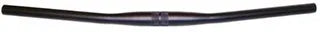BIKELANE HANDLEBAR 31.8mm, 68cm Wide, Flat, 10 Deg Sweep, Butted Alloy, MTB BLACK