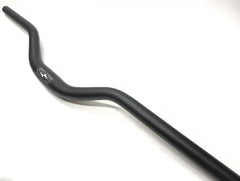 BIKELANE HANDLEBAR 31.8mm, 78cm Wide, 60mm Rise, Alloy BLACK Matt Finish (6 Degree Sweep)