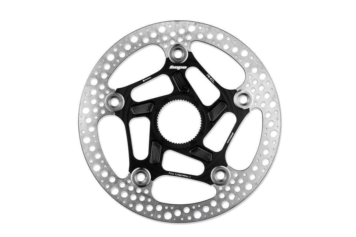 Hope Brake Rotor Road Floating Centrelock Black/Silver