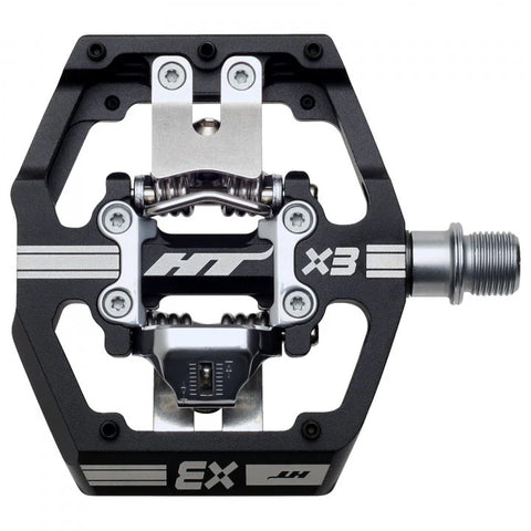 HT Components X3 Clipless DH Race Pedals - Black