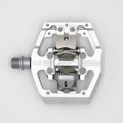 HT Components X3 Clipless DH Race Pedals - Silver