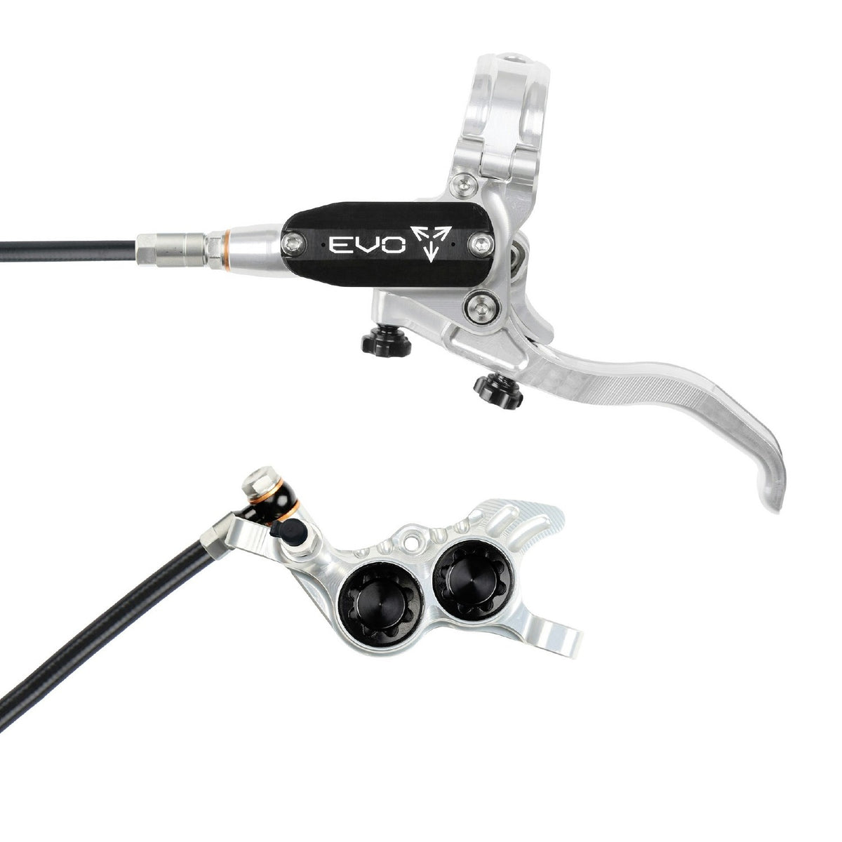 Hope Tech Evo GR4 Rear Brake Silver/Black
