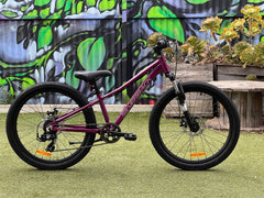 Silverback Spyke 24 D Kids Bike Mulberry Purple