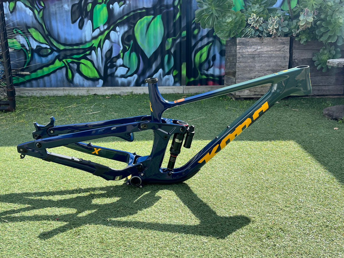 Kona Mountain Bike Process X DL Blue/Green Frameset