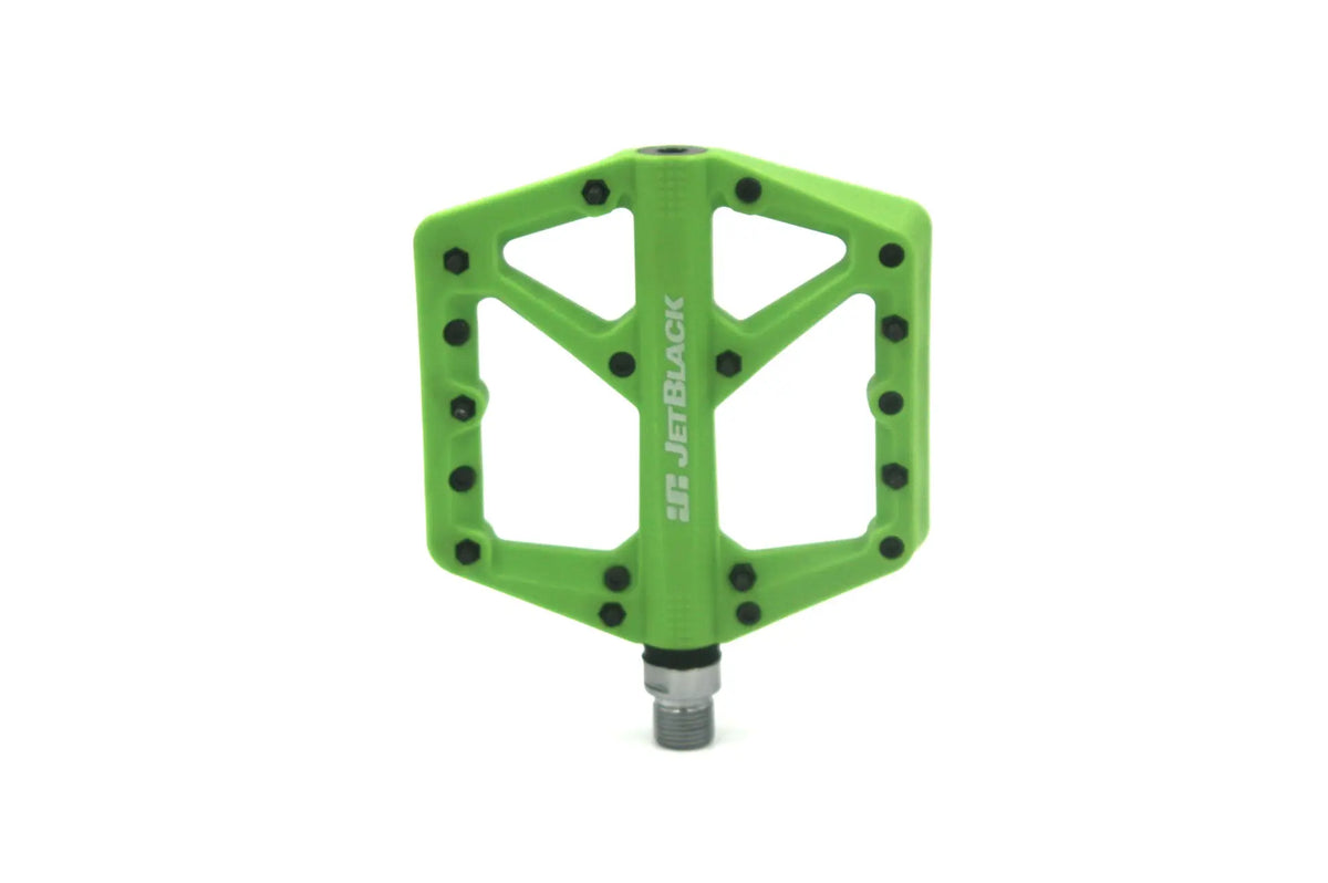 JetBlack Thermolite MTB Pedals – Sealed Bearing Cromo Axle