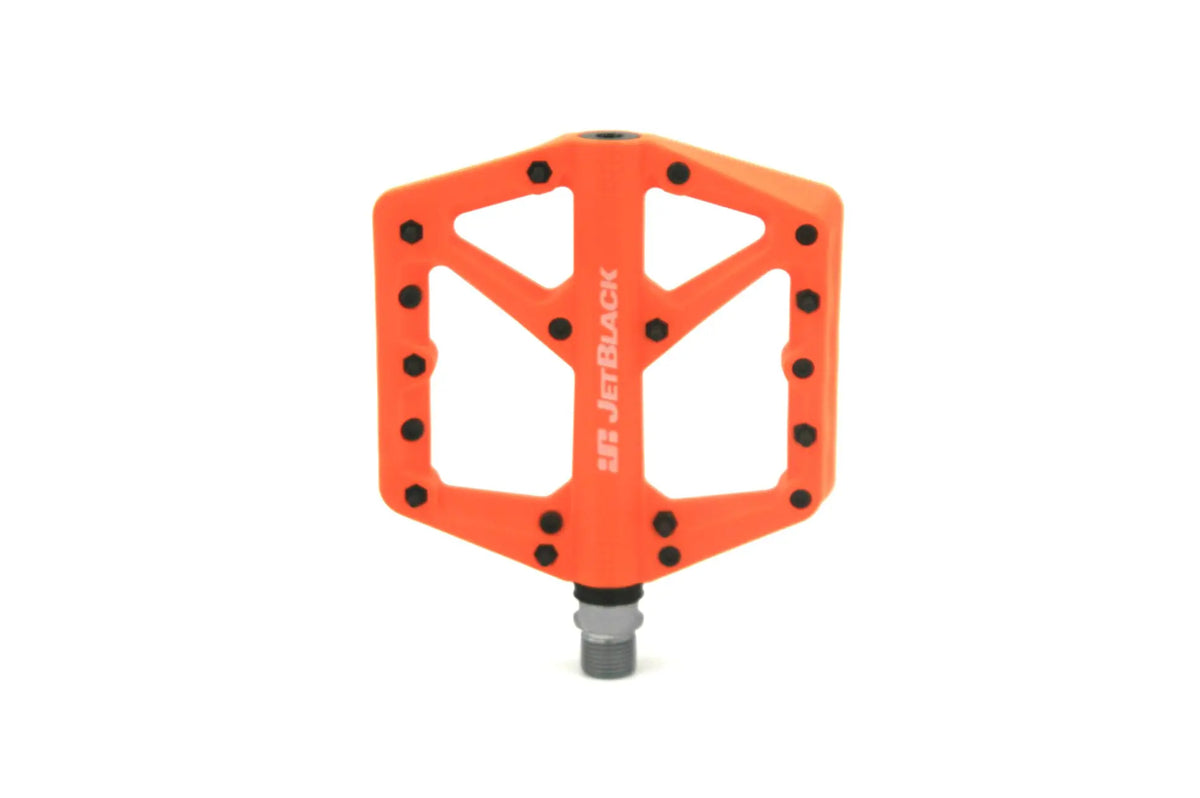 JetBlack Thermolite MTB Pedals – Sealed Bearing Cromo Axle