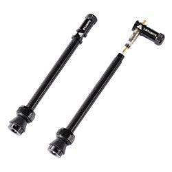 GRANITE JUICY - Valve stem with Juicy valve cap 80mm - 2PC - Black