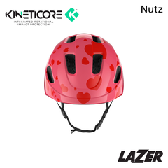 Lazer Kids Helmet Nutz KinetiCore Little Hearts