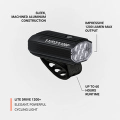 Lite Drive 1200+ Front 1200 Lumen | Lezyne