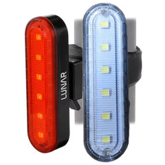 Lunar Supernova 25 Lumens Front 20 Lumens Rear USB-C Combo Light Set