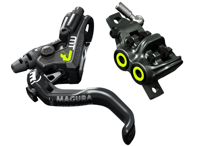 Magura Disc Brake Set MT7 Pro HC 1-Finger Lever Right and Left 4-Piston