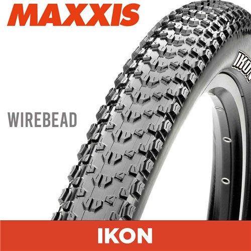 Maxxis Wire Bead Tyre Ikon 26x2.20 60TPI Black