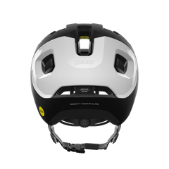 POC Axion Race MTB Helmet - Uranium Black Matt/Hydrogen White