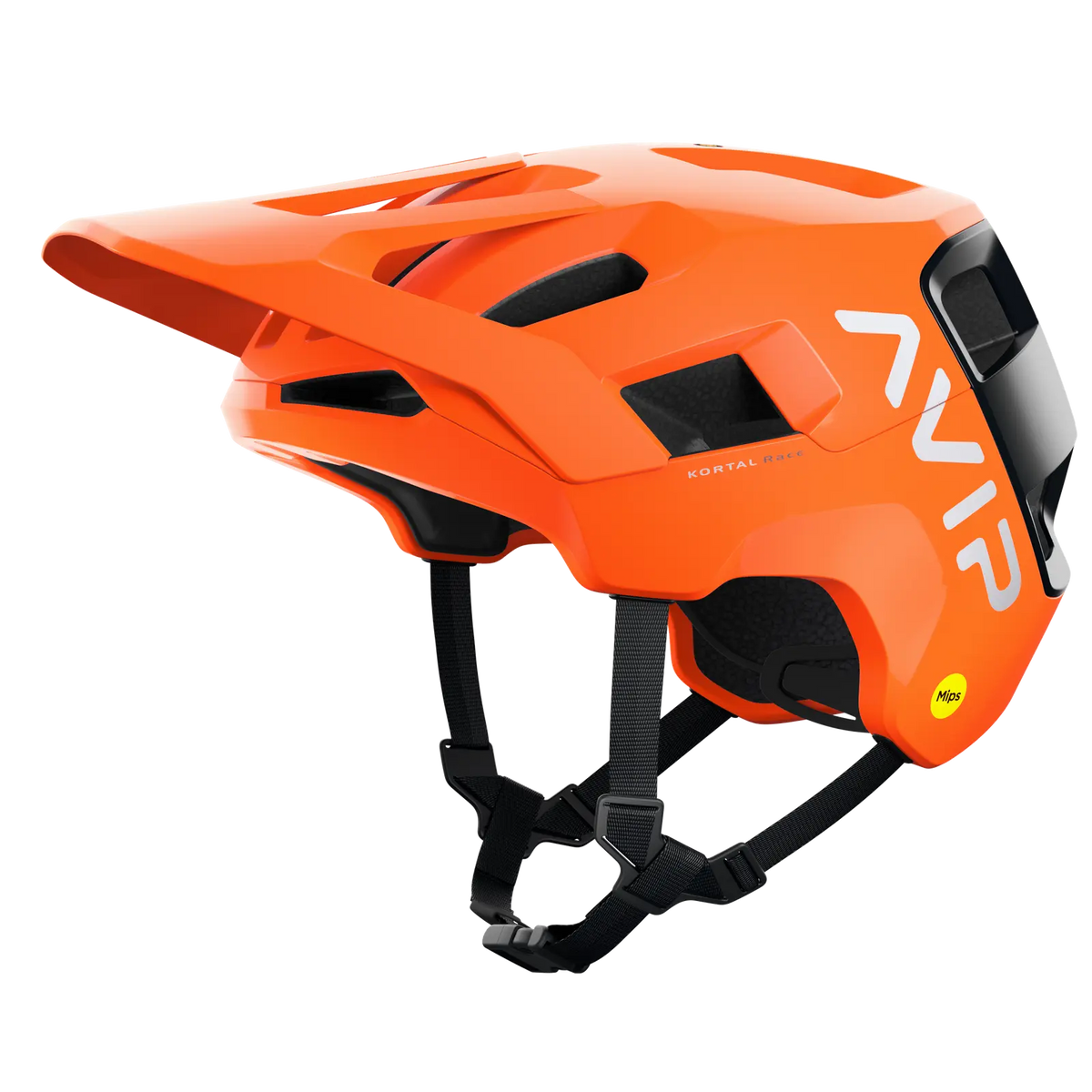 POC Helmet Kortal Race MIPS Fluorescent Orange AVIP / Uranium Black Matt