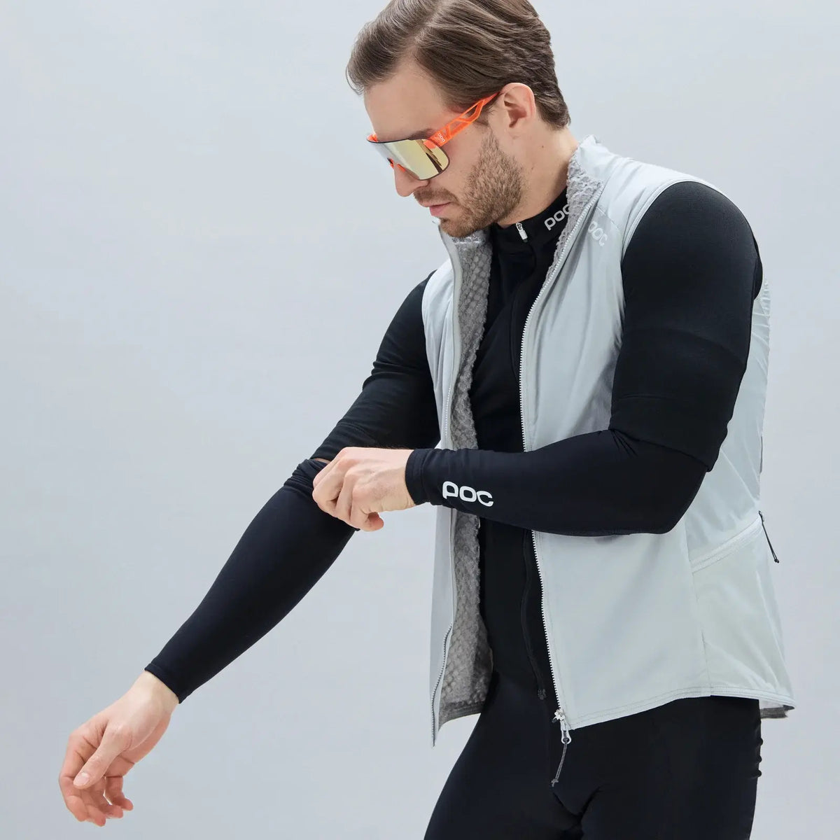 POC Thermal Sleeves Arm Warmers Uranium Black