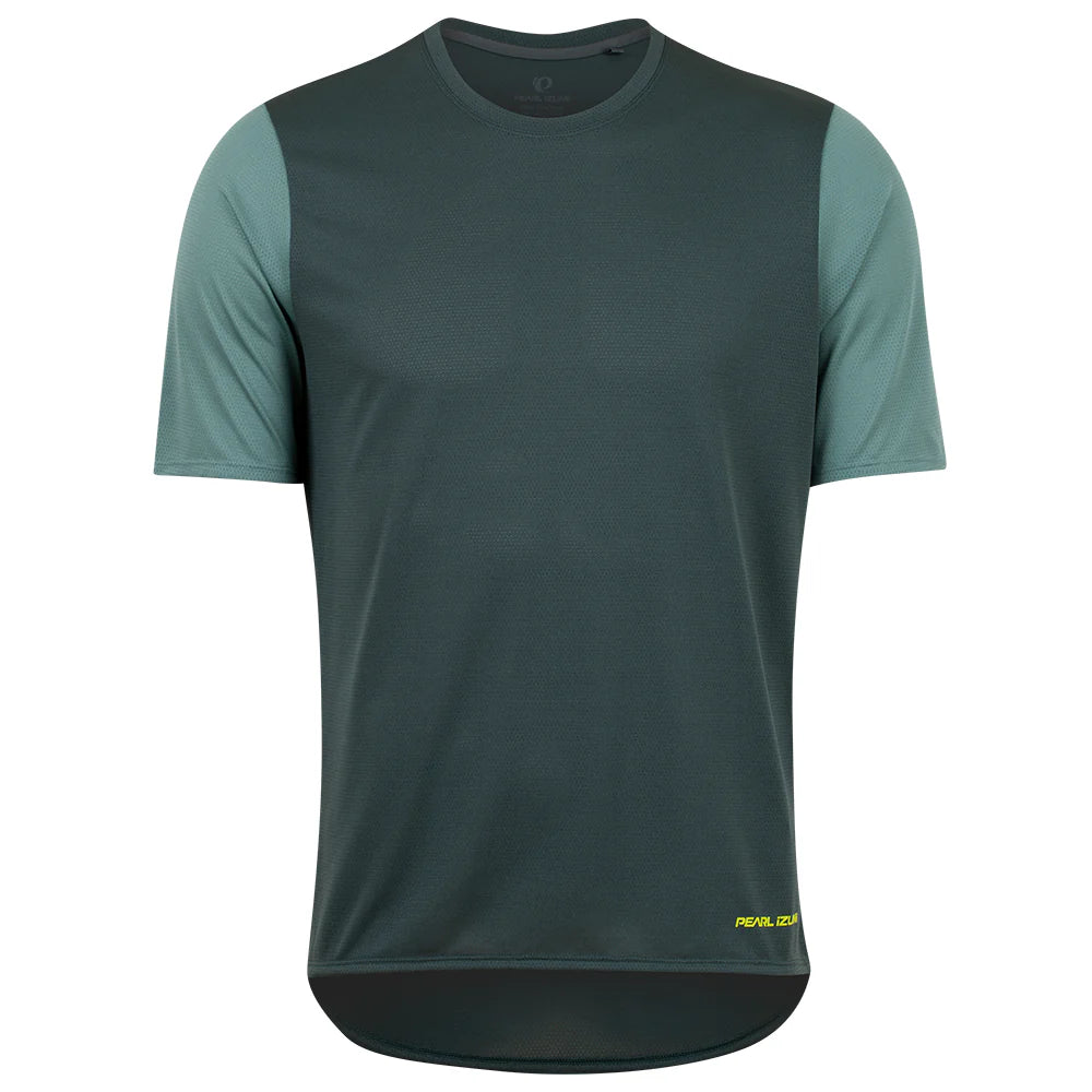 Pearl Izumi Men's Short Sleeve Jersey Summit Camp Green/Pale Pine