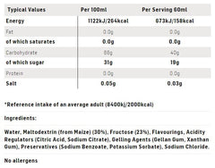 SIS GEL BETA FUEL 6 X60ML STRAWBERRY &LIME