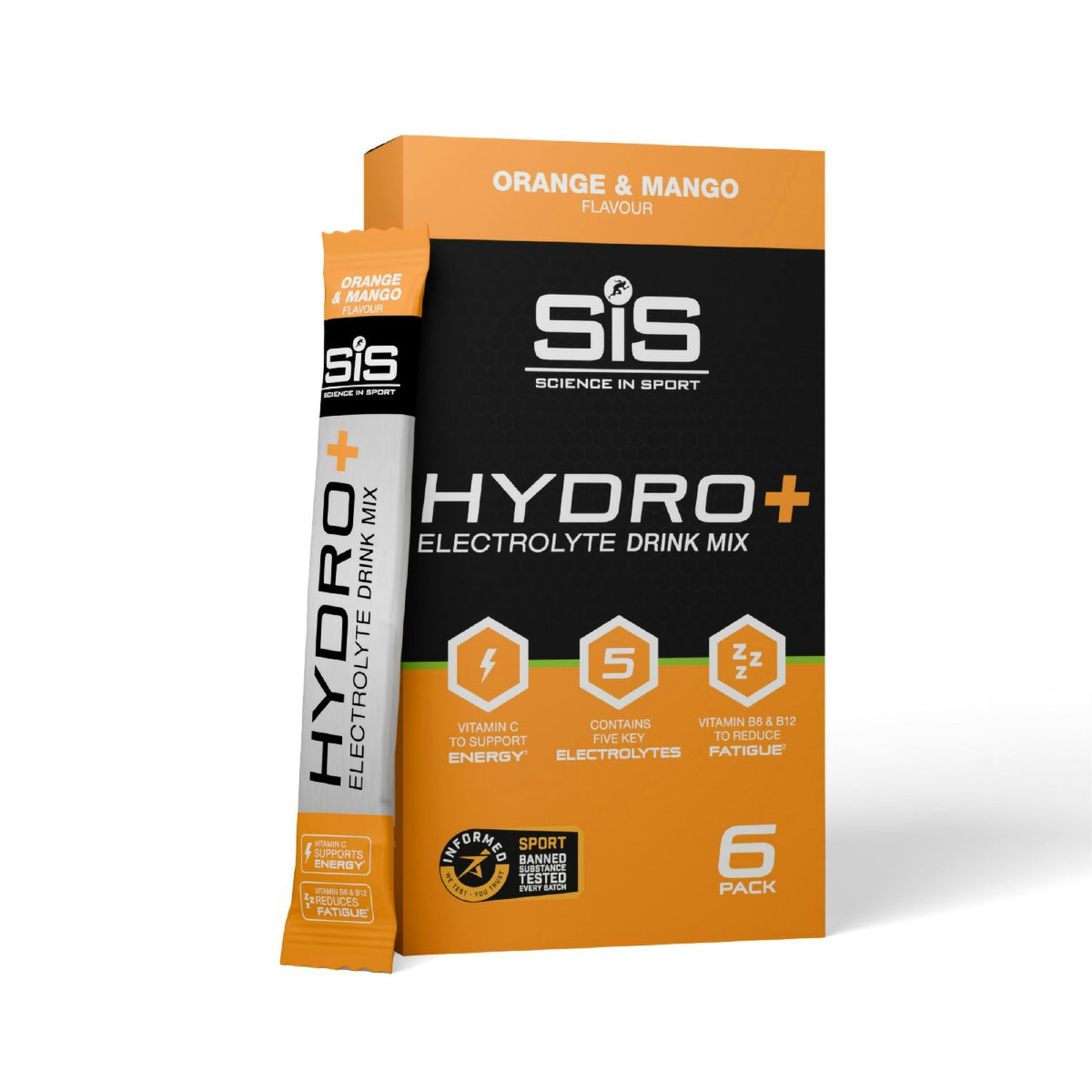 SIS POWDER HYDRO+ Orange & Mango 4.1G 1×6
