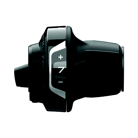 SHIMANO Shifter SLRV4007RLSET 7-speed REVOSHIFT Clamp band With optical gear display