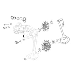 SRAM GX RD 1X11 CAGE AND PULLEY LON