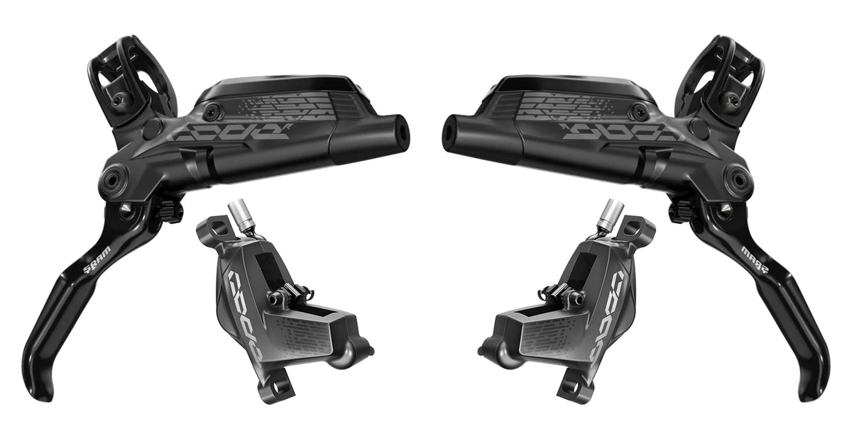 SRAM Disc Brake Set - Code R Front + Rear 950mm Hose No Rotor/Mount Black