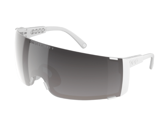 POC Propel + Sunglasses Hydrogen White/Clarity Road/Sunny Silver