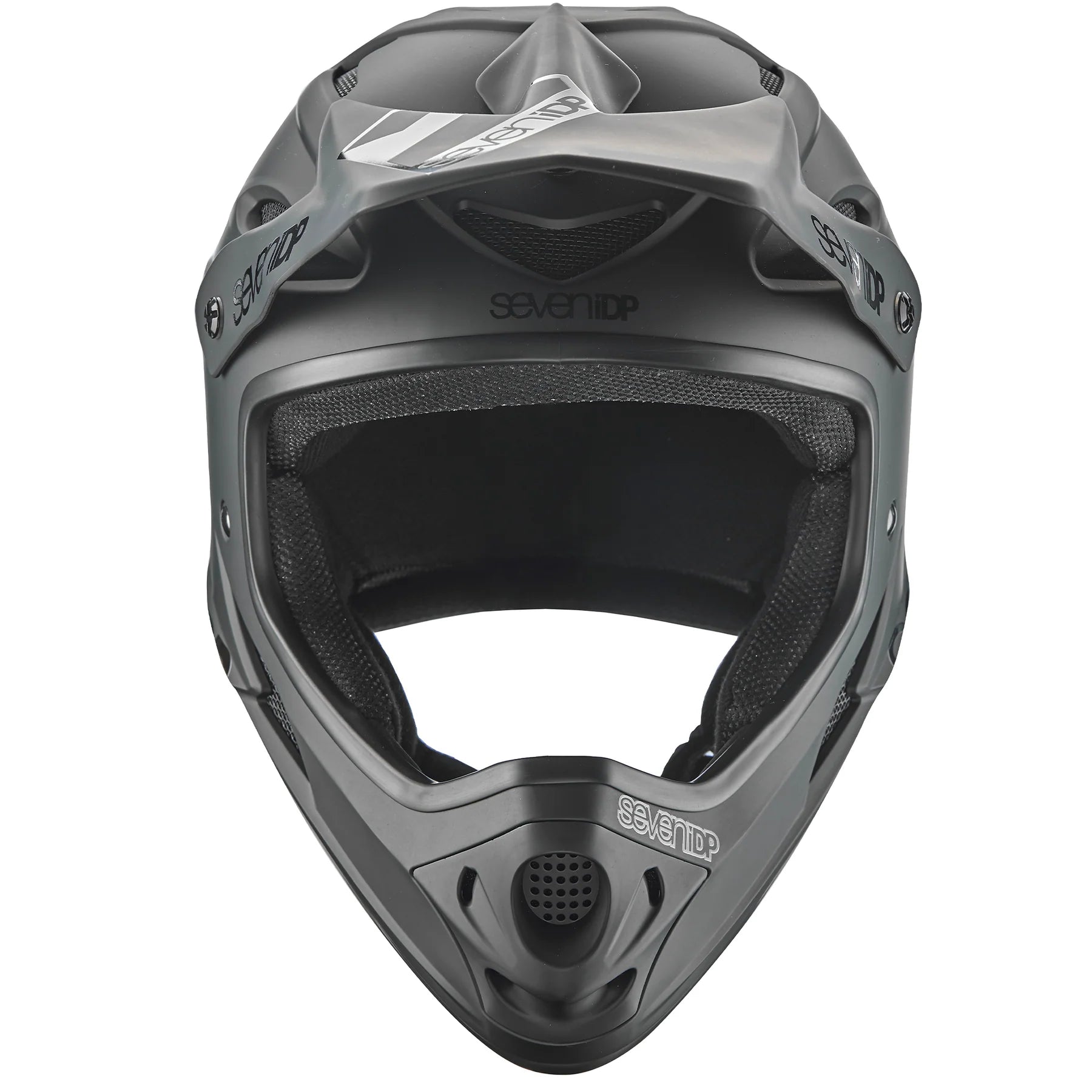 Seven iDP M1 | Full Face | Mountain Bike Helmet | Matte Black-Gloss Black