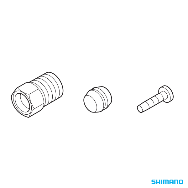 Shimano Connecting Bolt Unit Bolt and Olive