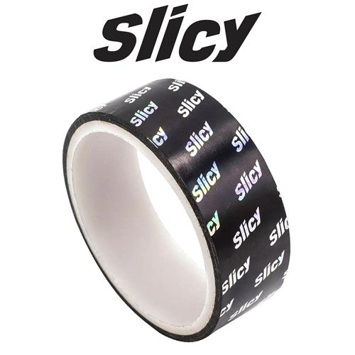 Slicy Tubeless Rim Tape 29mm x 9m Sticky Loop Holographic