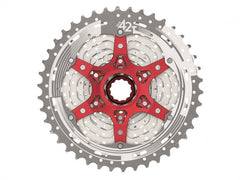 SunRace Cassette MZ90 12-Speed Silver/Red