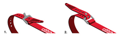 WideFoot Voile Straps 25in Black