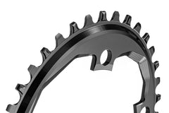 Absolute Black Chainring APEX1 CX Oval Narrow Wide 110BCD 4 Hole 40T SRAM Black