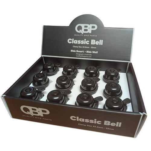 QBP Bell - Bar Mounted Black