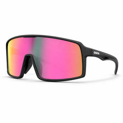 OSKA Karma Matte Black/Pink Photochromic Glasses