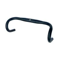 Handlebar Road 31.8mm 380mm width 125mm Drop Alloy 6061 Black