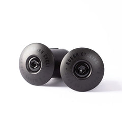 Burgh Bar Tape Houndstooth Stealth Black - Bar Plugs