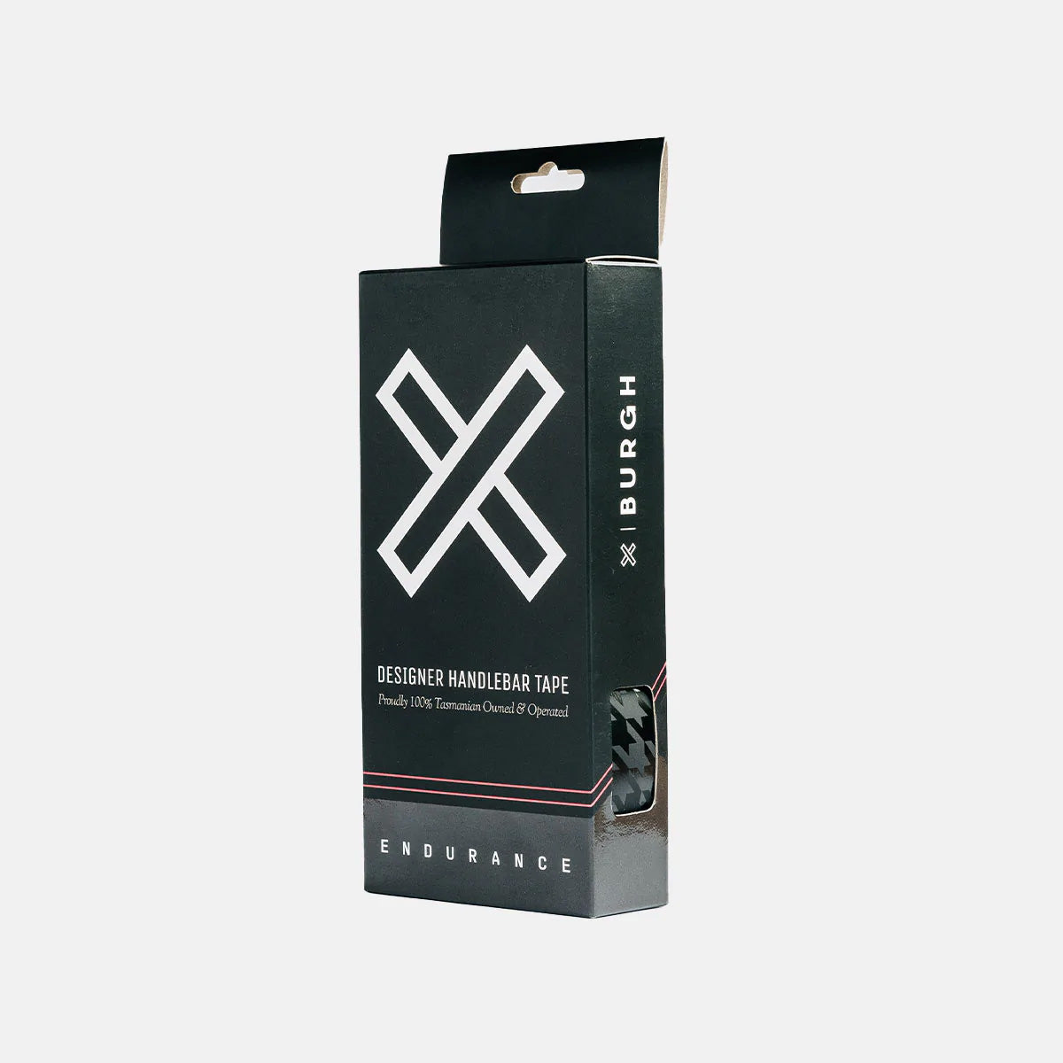 Burgh Bar Tape Houndstooth Stealth Black - Packaging