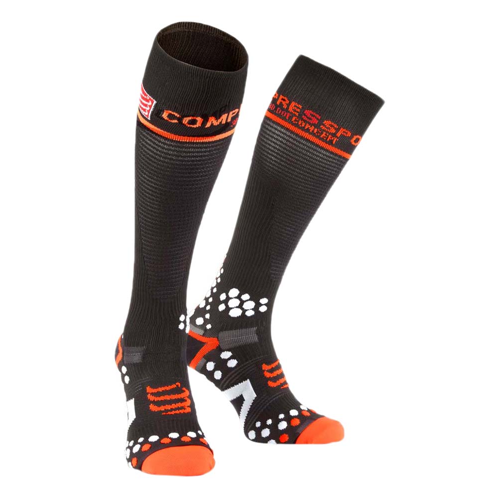 Compressport Socks Full V2.1 Black/Orange