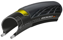 Continental GP5000 700x25C Folding Tyre Road Black