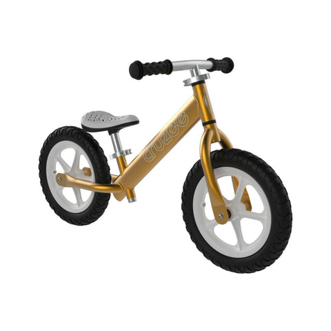 Cruzee Kids Balance Bike Gold