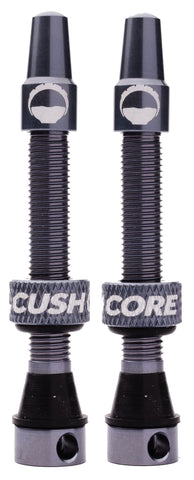 Cush Core Tubeless Presta Valve Pair 44mm - Titanium
