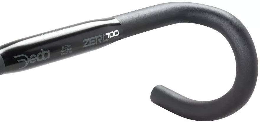 Deda Handlebar Zero 100 Alloy RHM Black on Black – Lofti.com