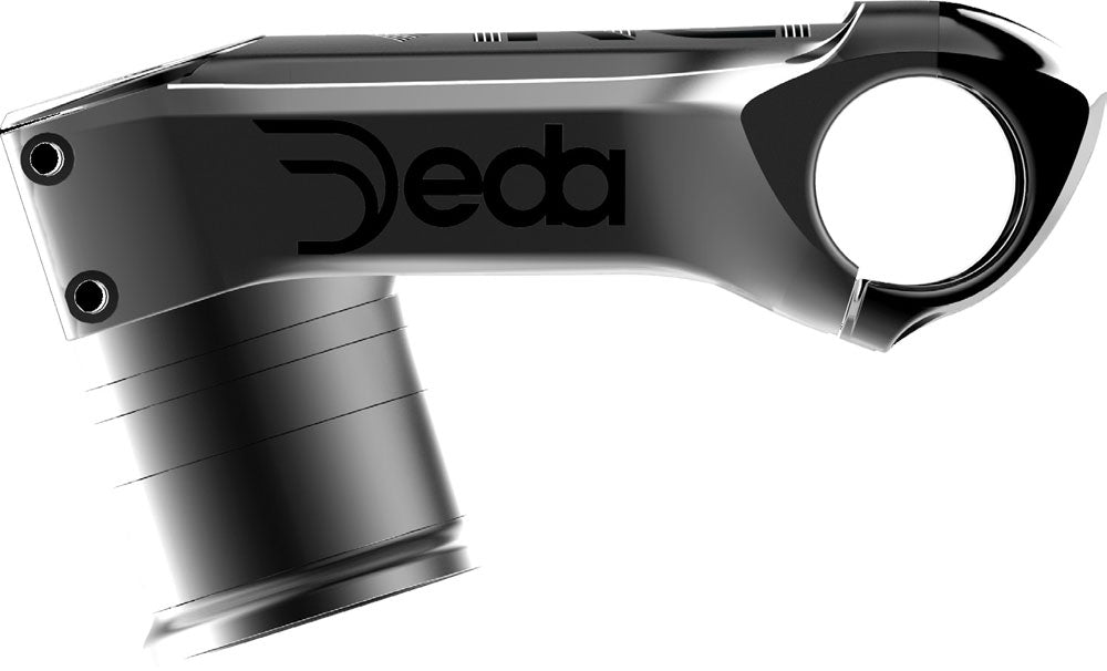 Deda Stem Vinci Polish on Black Side Profile