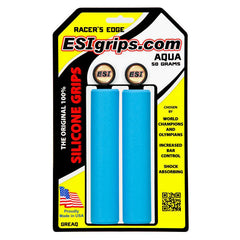 ESI Grips Racers Edge Aqua